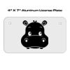 4 X 7 Aluminum License Plate  Thumbnail