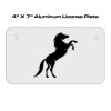 4 X 7 Aluminum License Plate  Thumbnail