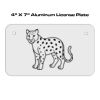 4 X 7 Aluminum License Plate  Thumbnail