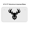 4 X 7 Aluminum License Plate  Thumbnail