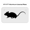 4 X 7 Aluminum License Plate  Thumbnail