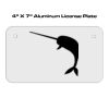 4 X 7 Aluminum License Plate  Thumbnail