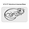 4 X 7 Aluminum License Plate  Thumbnail