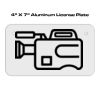 4 X 7 Aluminum License Plate  Thumbnail