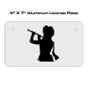4 X 7 Aluminum License Plate  Thumbnail