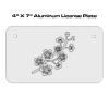 4 X 7 Aluminum License Plate  Thumbnail