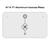 4 X 7 Aluminum License Plate  Thumbnail