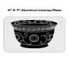 4 X 7 Aluminum License Plate  Thumbnail