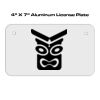 4 X 7 Aluminum License Plate  Thumbnail