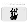 4 X 7 Aluminum License Plate  Thumbnail