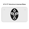 4 X 7 Aluminum License Plate  Thumbnail