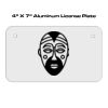 4 X 7 Aluminum License Plate  Thumbnail