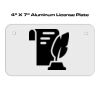4 X 7 Aluminum License Plate  Thumbnail