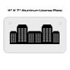 4 X 7 Aluminum License Plate  Thumbnail