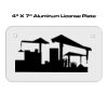 4 X 7 Aluminum License Plate  Thumbnail
