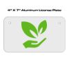 4 X 7 Aluminum License Plate  Thumbnail