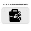 4 X 7 Aluminum License Plate  Thumbnail