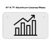 4 X 7 Aluminum License Plate  Thumbnail