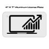 4 X 7 Aluminum License Plate  Thumbnail