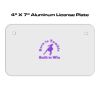 4 X 7 Aluminum License Plate  Thumbnail
