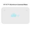 4 X 7 Aluminum License Plate  Thumbnail