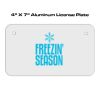 4 X 7 Aluminum License Plate  Thumbnail