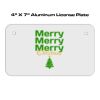 4 X 7 Aluminum License Plate  Thumbnail