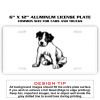 6 X 12 Full Size Aluminum License Plate for Cars and Trucks  Thumbnail