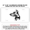 6 X 12 Full Size Aluminum License Plate for Cars and Trucks  Thumbnail