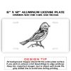6 X 12 Full Size Aluminum License Plate for Cars and Trucks  Thumbnail