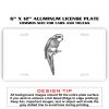 6 X 12 Full Size Aluminum License Plate for Cars and Trucks  Thumbnail