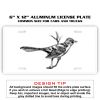 6 X 12 Full Size Aluminum License Plate for Cars and Trucks  Thumbnail