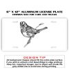 6 X 12 Full Size Aluminum License Plate for Cars and Trucks  Thumbnail