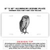 6 X 12 Full Size Aluminum License Plate for Cars and Trucks  Thumbnail