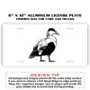 6 X 12 Full Size Aluminum License Plate for Cars and Trucks  Thumbnail