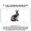 6 X 12 Full Size Aluminum License Plate for Cars and Trucks  Thumbnail