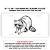 6 X 12 Full Size Aluminum License Plate for Cars and Trucks  Thumbnail