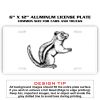 6 X 12 Full Size Aluminum License Plate for Cars and Trucks  Thumbnail