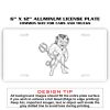 6 X 12 Full Size Aluminum License Plate for Cars and Trucks  Thumbnail