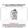 6 X 12 Full Size Aluminum License Plate for Cars and Trucks  Thumbnail