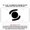 6 X 12 Full Size Aluminum License Plate for Cars and Trucks  Thumbnail