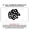 6 X 12 Full Size Aluminum License Plate for Cars and Trucks  Thumbnail