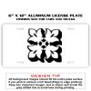 6 X 12 Full Size Aluminum License Plate for Cars and Trucks  Thumbnail