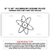 6 X 12 Full Size Aluminum License Plate for Cars and Trucks  Thumbnail