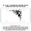 6 X 12 Full Size Aluminum License Plate for Cars and Trucks  Thumbnail