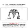 6 X 12 Full Size Aluminum License Plate for Cars and Trucks  Thumbnail