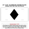 6 X 12 Full Size Aluminum License Plate for Cars and Trucks  Thumbnail
