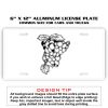 6 X 12 Full Size Aluminum License Plate for Cars and Trucks  Thumbnail