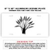 6 X 12 Full Size Aluminum License Plate for Cars and Trucks  Thumbnail