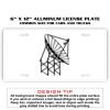 6 X 12 Full Size Aluminum License Plate for Cars and Trucks  Thumbnail